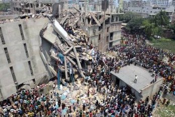 Ya son más de 500 los muertos por el derrumbe de un edificio en Bangladesh