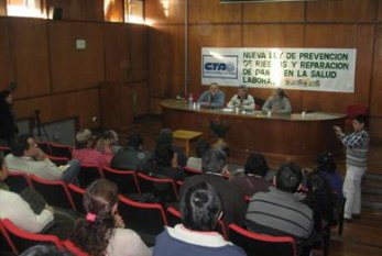 De Gennaro presentó en Jujuy el proyecto de Ley de Riesgos del Trabajo